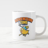Adventure-tijd | Finn Riding Jake Grote Koffiekop (Rechts)