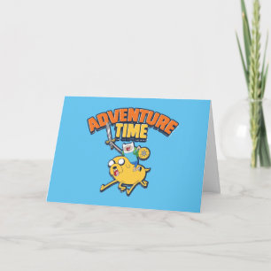Adventure-tijd   Finn Riding Jake Kaart