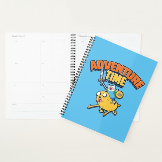 Adventure-tijd | Finn Riding Jake Planner (Display)