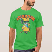 Adventure-tijd | Finn Riding Jake T-shirt (Voorkant)