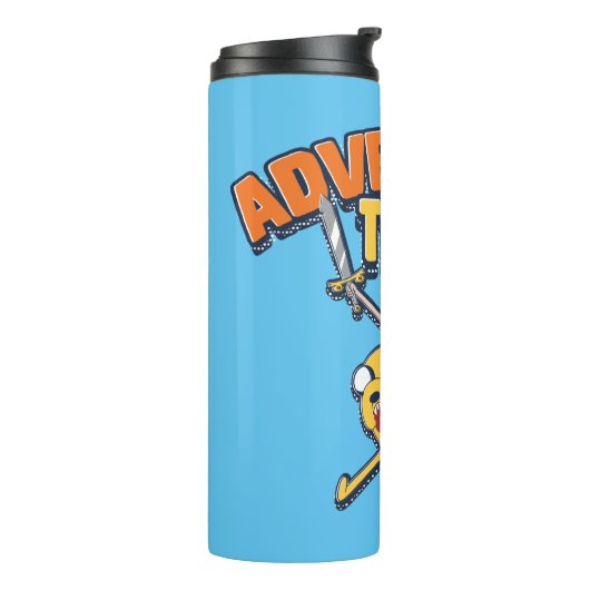 Adventure-tijd | Finn Riding Jake Thermosbeker (Gedraaid links)