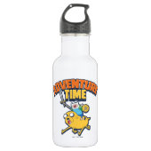 Adventure-tijd | Finn Riding Jake Waterfles (Voorkant)