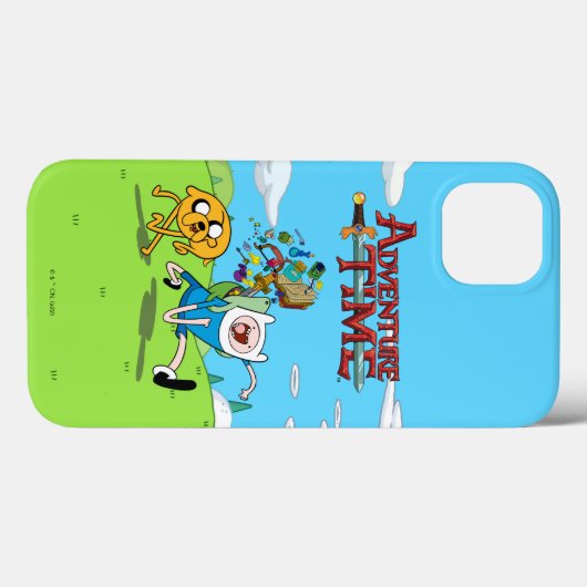 Adventure-tijd | Finn's rugzak, avontuurlijk tandw Case-Mate iPhone Case (Achterkant (horizontaal))