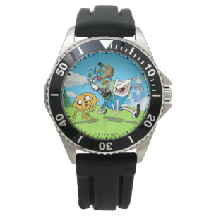 Adventure-tijd Finn's rugzak, avontuurlijk tandw Horloge