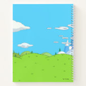 Adventure-tijd | Finn's rugzak, avontuurlijk tandw Notitieboek (Achterkant)