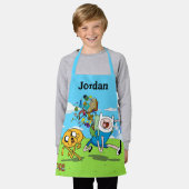 Adventure-tijd | Finn's rugzak, avontuurlijk tandw Schort (Gedragen)