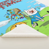 Adventure-tijd | Finn's rugzak, avontuurlijk tandw Sherpa Deken (3/4)