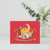 Adventure-tijd | Grafisch grote Jake-groep Briefkaart (Staand voorkant)