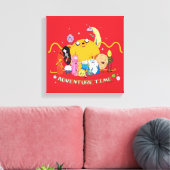 Adventure-tijd | Grafisch grote Jake-groep Canvas Afdruk (Insitu (Woonkamer))