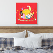 Adventure-tijd | Grafisch grote Jake-groep Canvas Afdruk (Insitu (Slaapkamer))