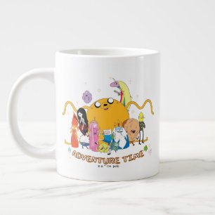 Adventure-tijd Grafisch grote Jake-groep Koffiekop
