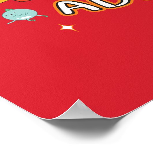 Adventure-tijd | Grafisch grote Jake-groep Poster (Hoek)