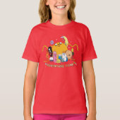 Adventure-tijd | Grafisch grote Jake-groep T-shirt (Voorkant)