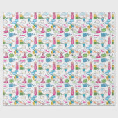 Adventure-tijd | Het Patroon van de Vraag van het  Cadeaupapier (Vlak)