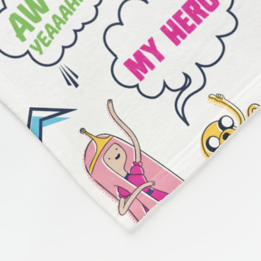 Adventure-tijd | Het Patroon van de Vraag van het Fleece Deken (Hoek)