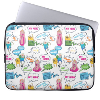 Adventure-tijd | Het Patroon van de Vraag van het Laptop Sleeve