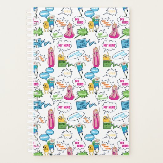 Adventure-tijd | Het Patroon van de Vraag van het Planner (Voorkant)