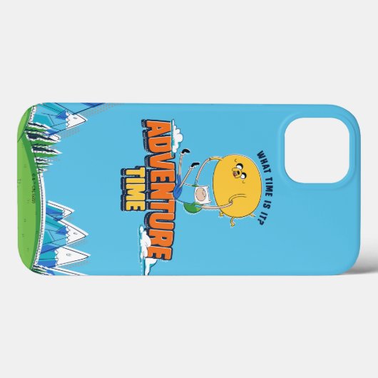 Adventure-tijd | Jake met Finn drijft Case-Mate iPhone Case (Achterkant (horizontaal))