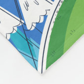 Adventure-tijd | Jake met Finn drijft Fleece Deken (Hoek)