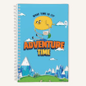 Adventure-tijd | Jake met Finn drijft Notitieboek (Voorkant)