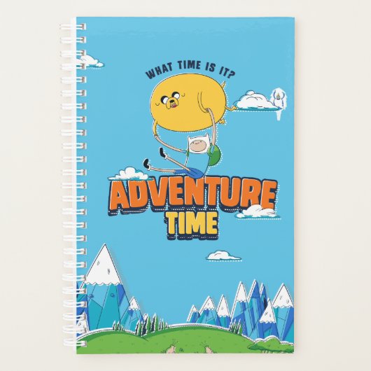 Adventure-tijd | Jake met Finn drijft Planner (Voorkant)