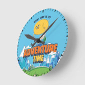 Adventure-tijd | Jake met Finn drijft Ronde Klok (Hoek)