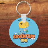 Adventure-tijd | Jake met Finn drijft Sleutelhanger (Voorkant)