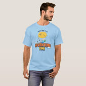 Adventure-tijd | Jake met Finn drijft T-shirt (Voorkant volledig)