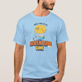 Adventure-tijd | Jake met Finn drijft T-shirt (Voorkant)