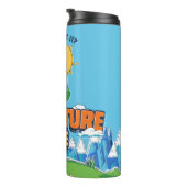 Adventure-tijd | Jake met Finn drijft Thermosbeker (Geroteerd rechts)