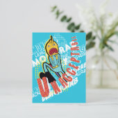 Adventure-tijd | Lemon Grab "ONAANVAARDBAAR" Briefkaart (Staand voorkant)