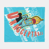 Adventure-tijd | Lemon Grab "ONAANVAARDBAAR" Fleece Deken (Voorkant (Horizontaal))