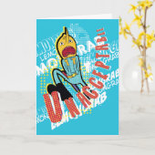 Adventure-tijd | Lemon Grab "ONAANVAARDBAAR" Kaart (Gele Bloem)