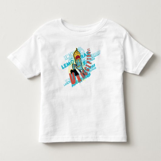 Adventure-tijd | Lemon Grab "ONAANVAARDBAAR" T-Shi Kinder Shirts (Voorkant)