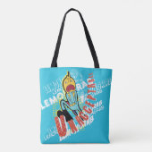 Adventure-tijd | Lemon Grab "ONAANVAARDBAAR" Tote Bag (Achterkant)