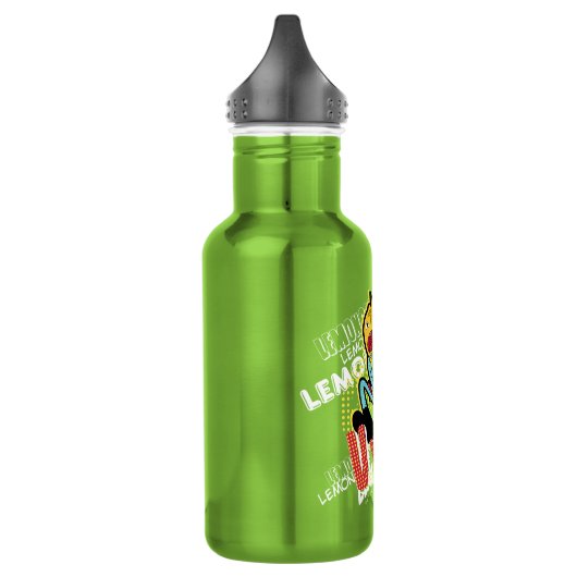 Adventure-tijd | Lemon Grab "ONAANVAARDBAAR" Waterfles (Links)