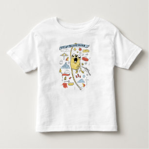 Adventure-tijd   Partij Jake Sketch T-Shirt