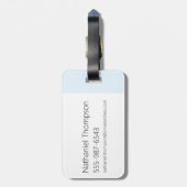 Adventure-tijd | "Party" Jake Sketch Bagagelabel (Achterkant verticaal)