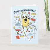 Adventure-tijd | "Party" Jake Sketch Kaart (Voorkant)