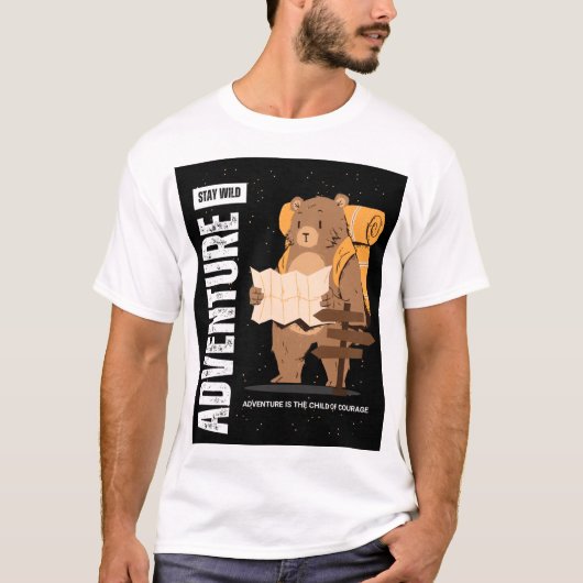 Adventure-tijd T-shirt (Voorkant)