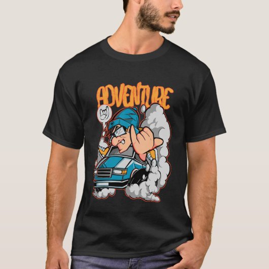 Adventure-tijd T-shirt (Voorkant)