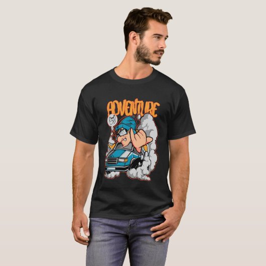 Adventure-tijd T-shirt (Voorkant volledig)