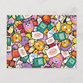 Adventure-tijd | Tekentospatroon Briefkaart (Voorkant)