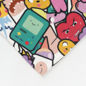 Adventure-tijd | Tekentospatroon Fleece Deken (Hoek)