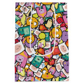 Adventure-tijd | Tekentospatroon Medium Cadeauzakje (Achterkant)