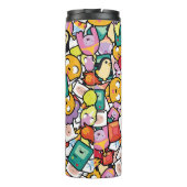 Adventure-tijd | Tekentospatroon Thermosbeker (Achterkant)