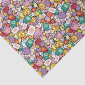 Adventure-tijd | Tekentospatroon Tissuepapier (Detail)