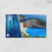 Adventure-tijd | Toerisme | Reisagent Visitekaartje (Achterkant)