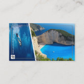 Adventure-tijd | Toerisme | Reisagent Visitekaartje (Achterkant)