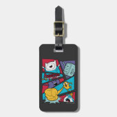Adventure Time | Action Panel Afbeelding Bagagelabel (Voorkant verticaal)
